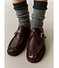 Brandy Burgundy Leather Loafers