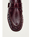 Brandy Burgundy Leather Loafers