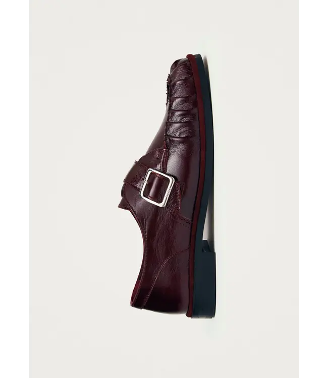 Brandy Burgundy Leather Loafers