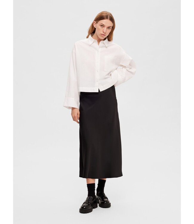 Lena Midi Skirt Black