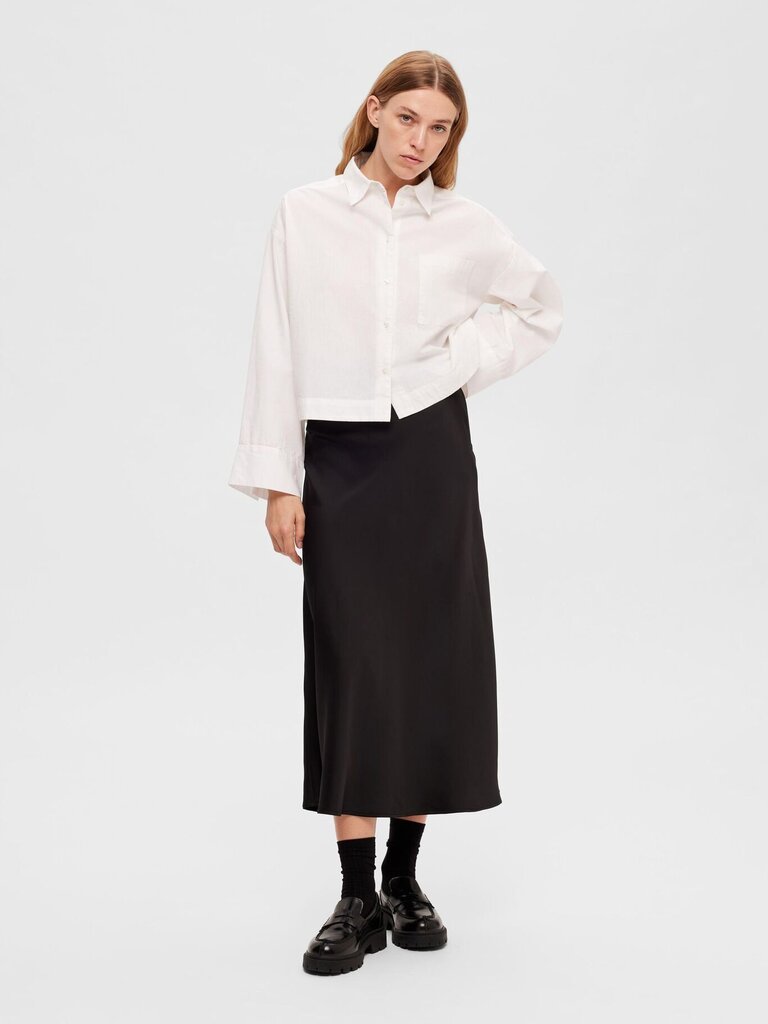 Lena Midi Skirt Black