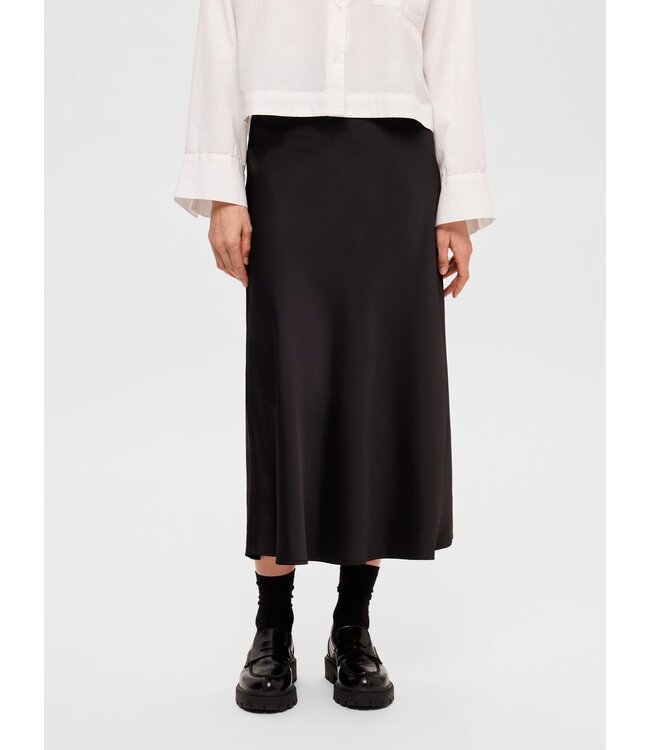 Lena Midi Skirt Black