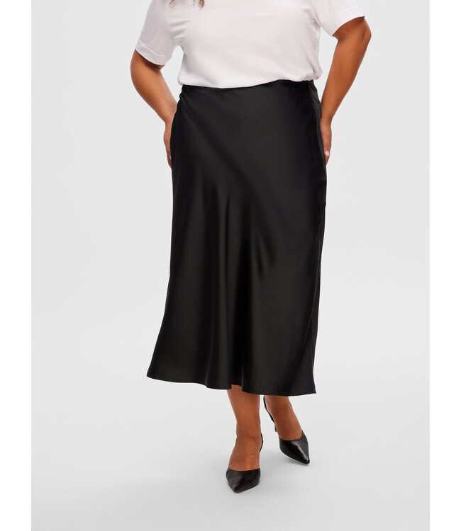 Lena Midi Skirt Black