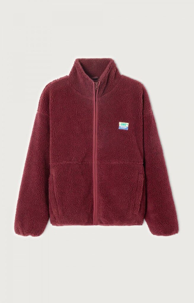 Hoktown Veste Coll Bordeaux