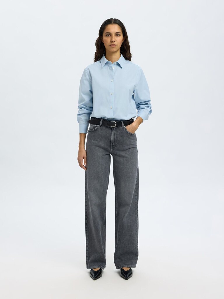 Ester Relaxed Shirt Cashmere Blue