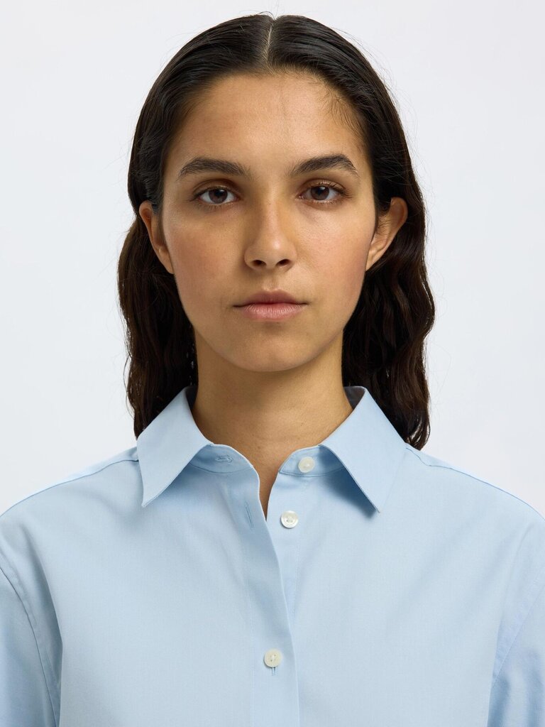 Ester Relaxed Shirt Cashmere Blue