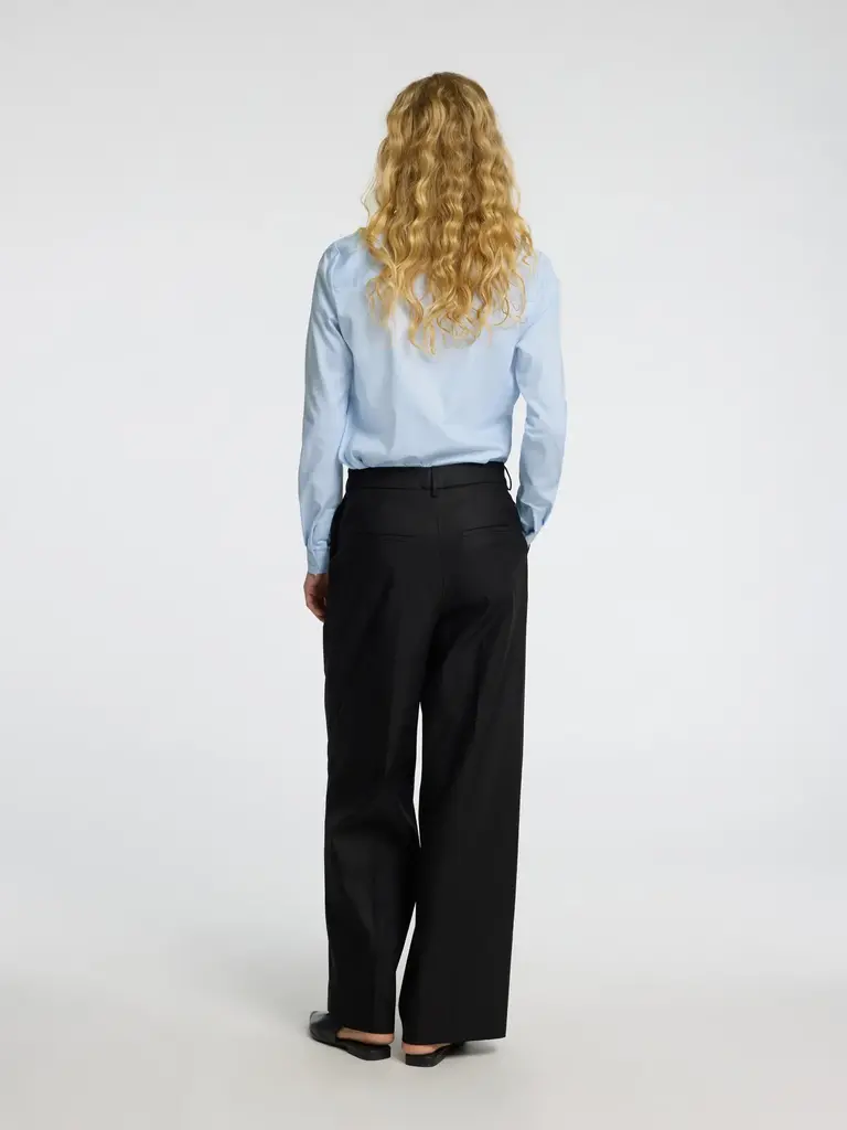 Romie Fitted Shirt Cashmere Blue