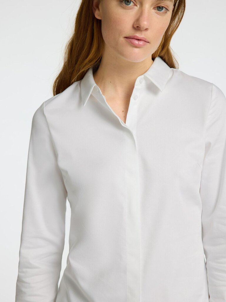 Romie Fitted Shirt White