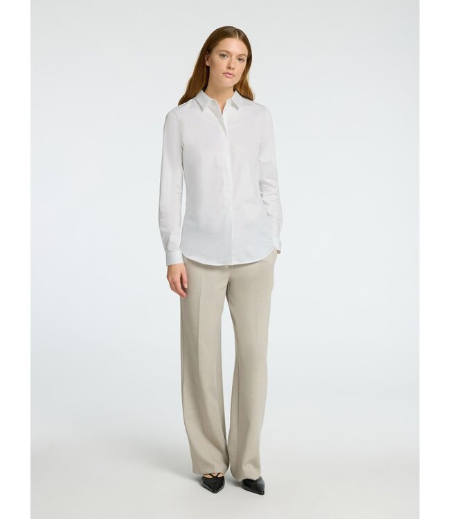 Romie Fitted Shirt White