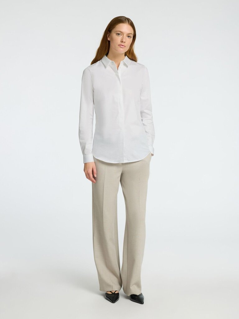 Romie Fitted Shirt White