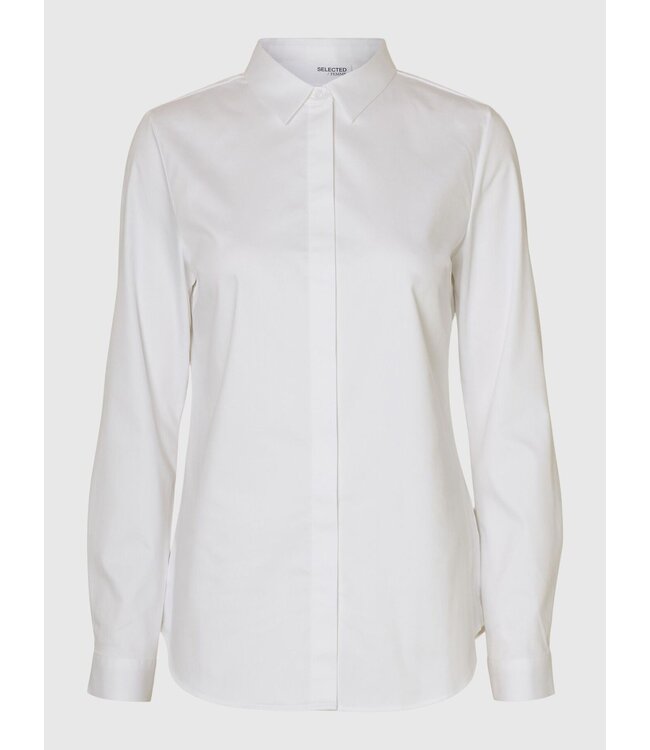 Romie Fitted Shirt White
