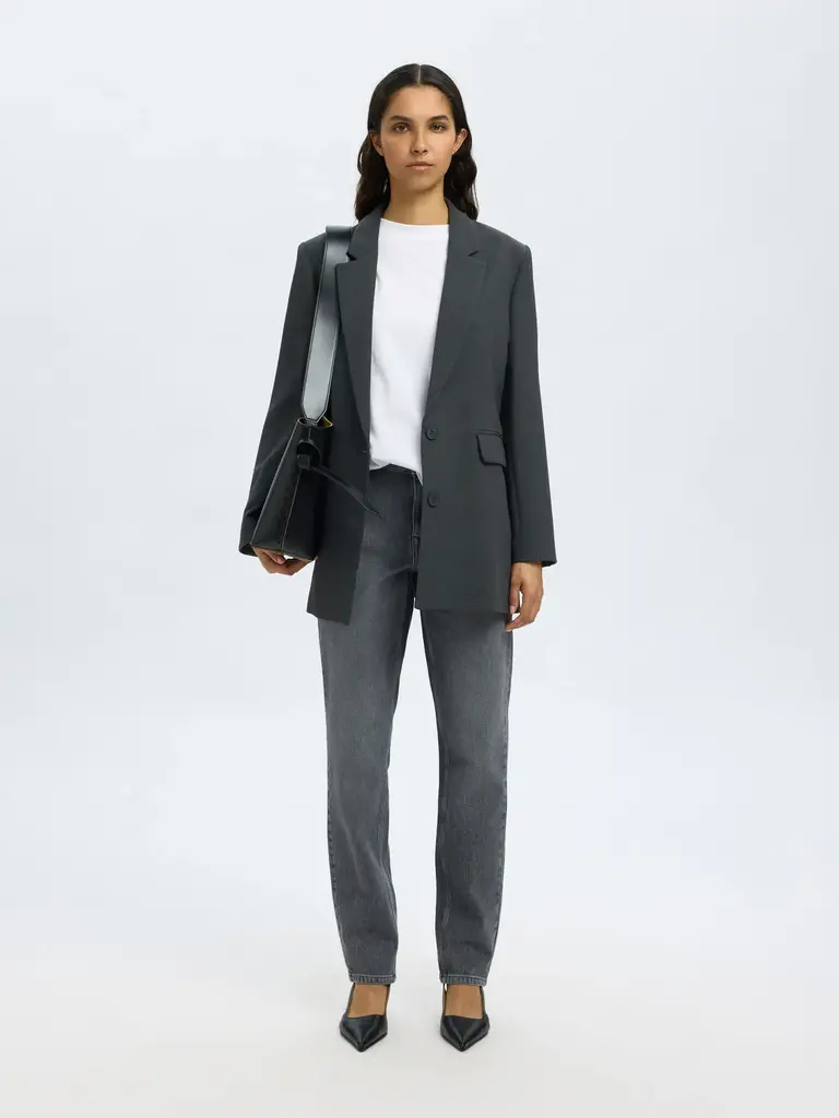 Wide Bea Kori Jeans Grey Denim