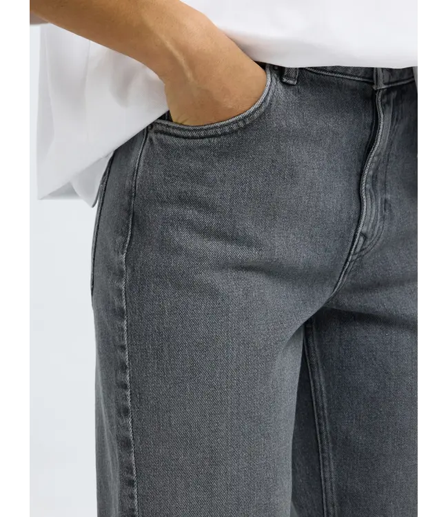 Wide Bea Kori Jeans Grey Denim