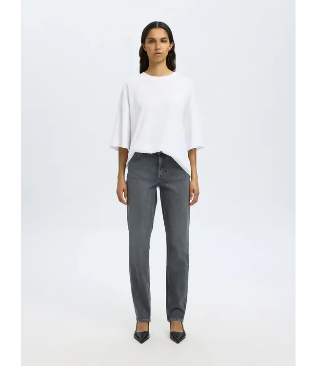 Wide Bea Kori Jeans Grey Denim