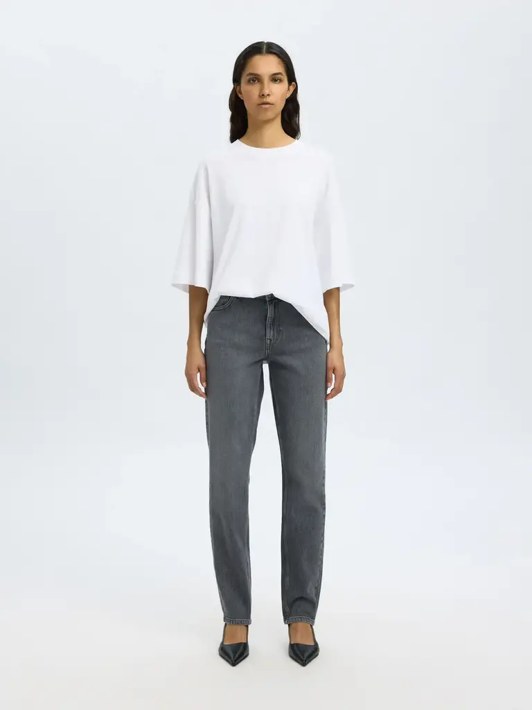 Wide Bea Kori Jeans Grey Denim