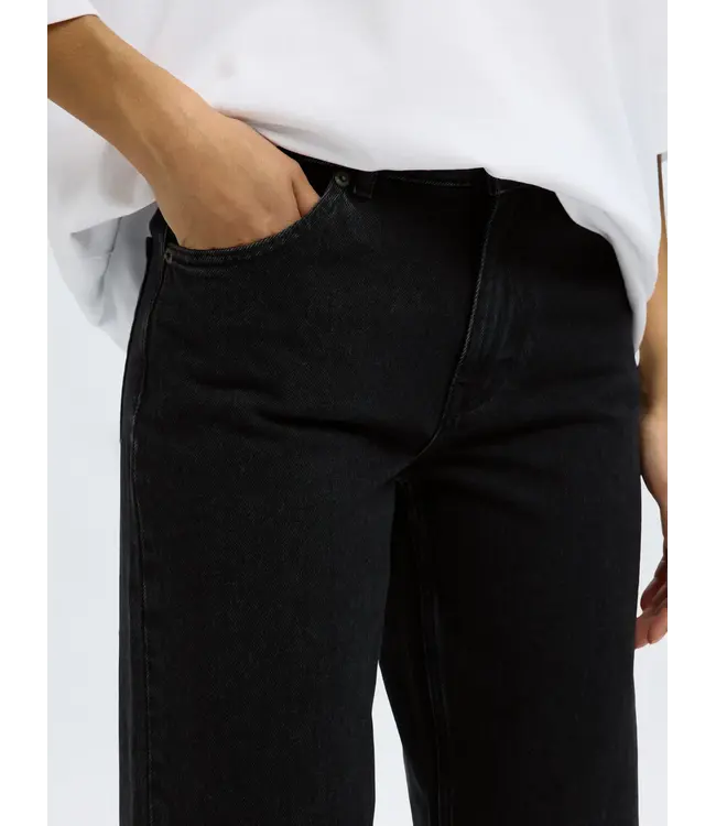 Wide Bea Kori Jeans Black Denim