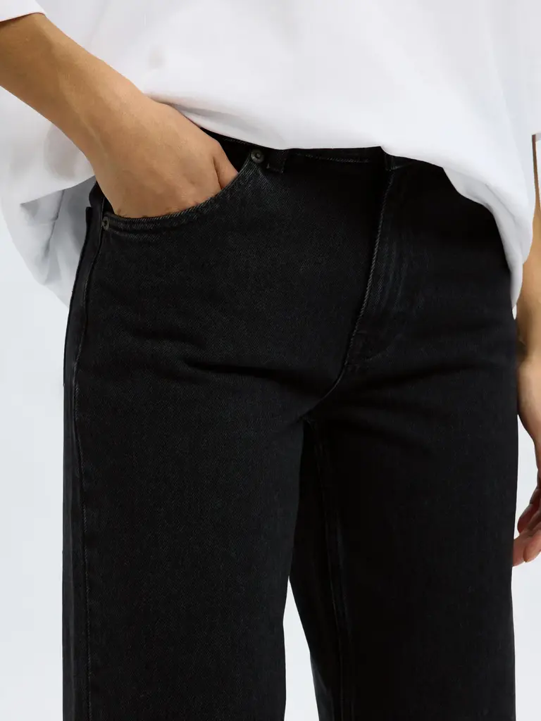 Wide Bea Kori Jeans Black Denim
