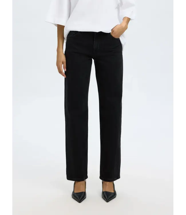Wide Bea Kori Jeans Black Denim
