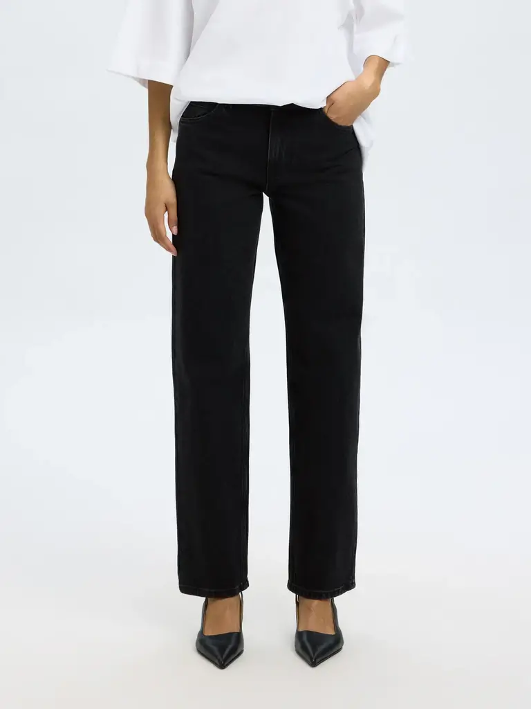 Wide Bea Kori Jeans Black Denim