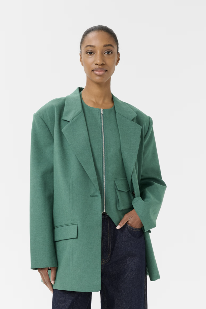 Callia OZ Blazer Posy Green Melange