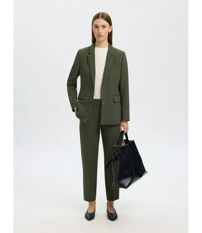 Rita Classic Blazer Deep Depths Melange