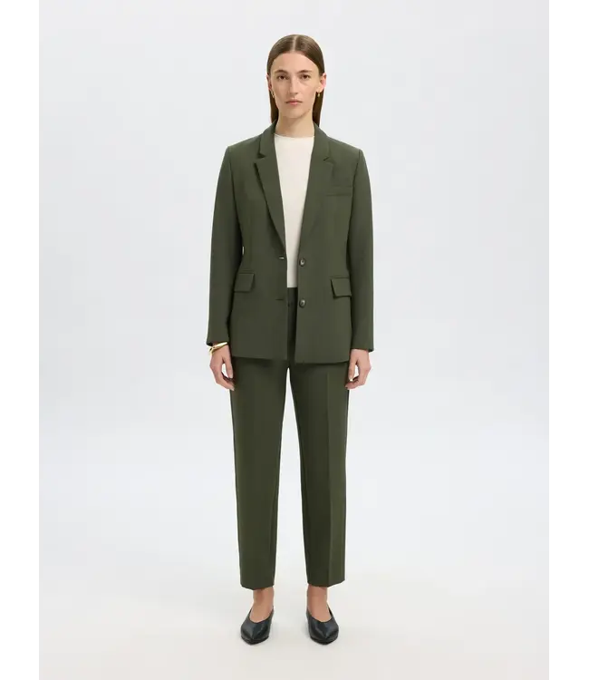 Rita Classic Blazer Deep Depths Melange