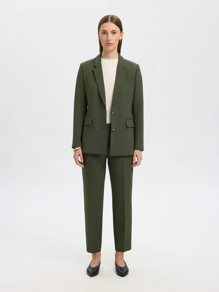 Rita Classic Blazer Deep Depths Melange