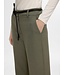 Rita Wide MW Trousers Deep Depths Melange