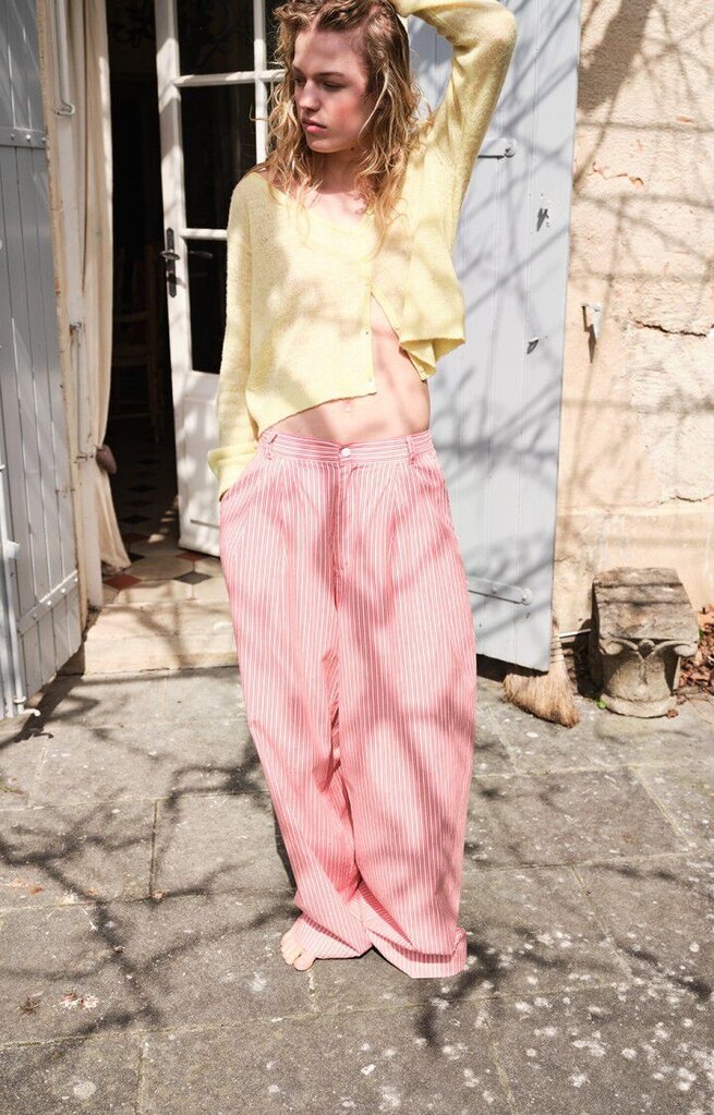Fyrir Trousers Rayures
