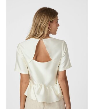 Alva Dull Satin Blouse