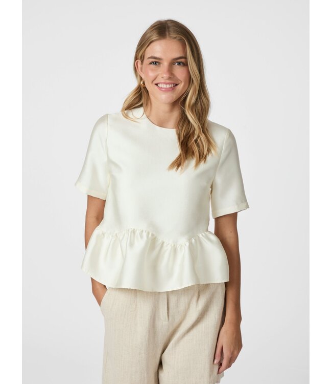 Alva Dull Satin Blouse