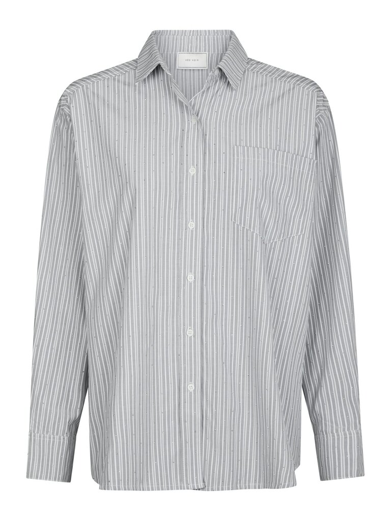 Dalma Stripe Stone Shirt Light grey