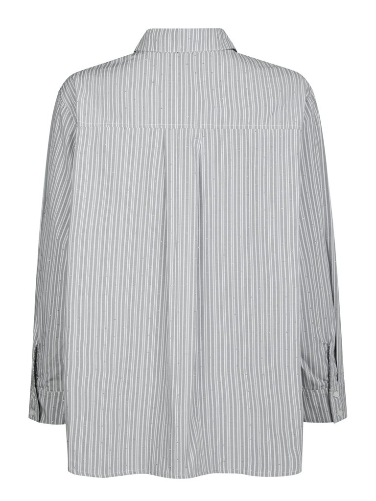 Dalma Stripe Stone Shirt Light grey