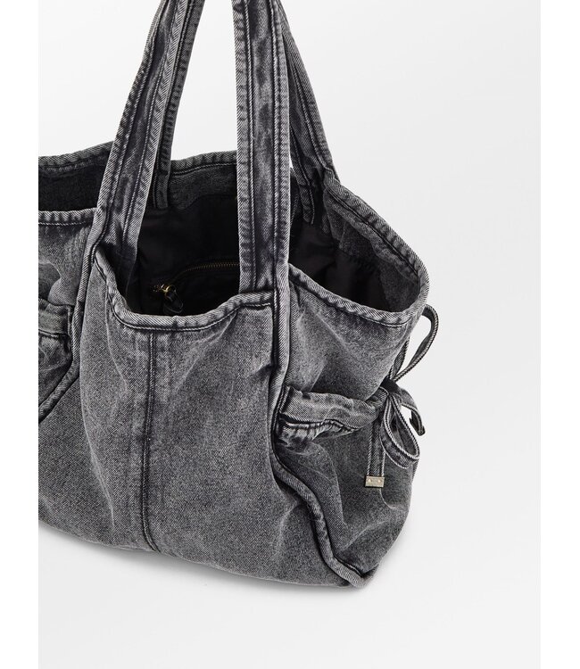 Washed Denima Laurel Bag Stonewash Grey