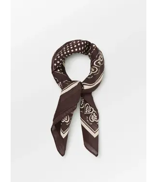 Hearty Cotta Scarf Hot Fudge Brown