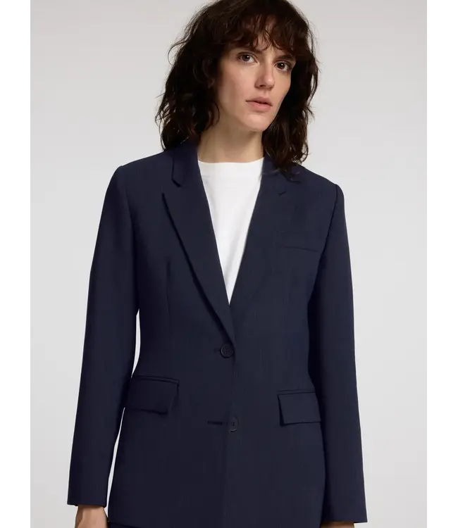 Rita Classic Blazer Dark Sapphire Melange