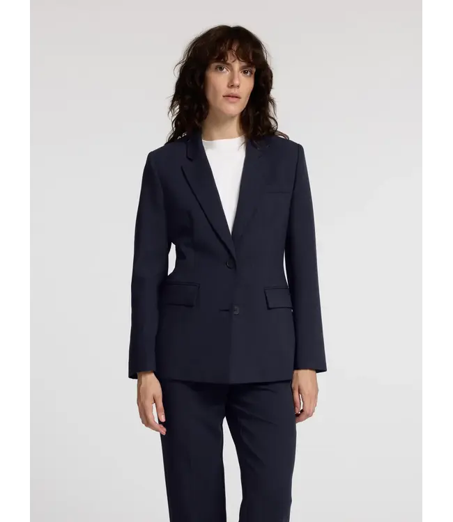 Rita Classic Blazer Dark Sapphire Melange