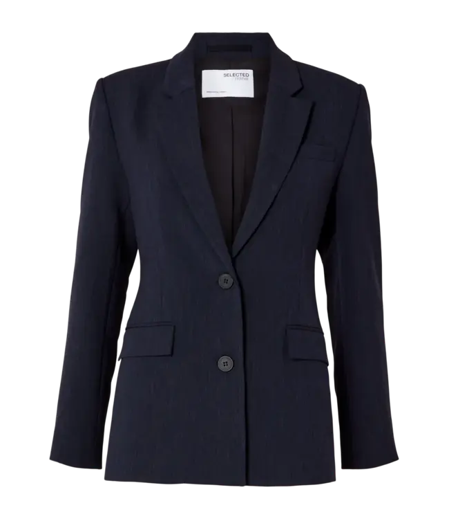 Rita Classic Blazer Dark Sapphire Melange