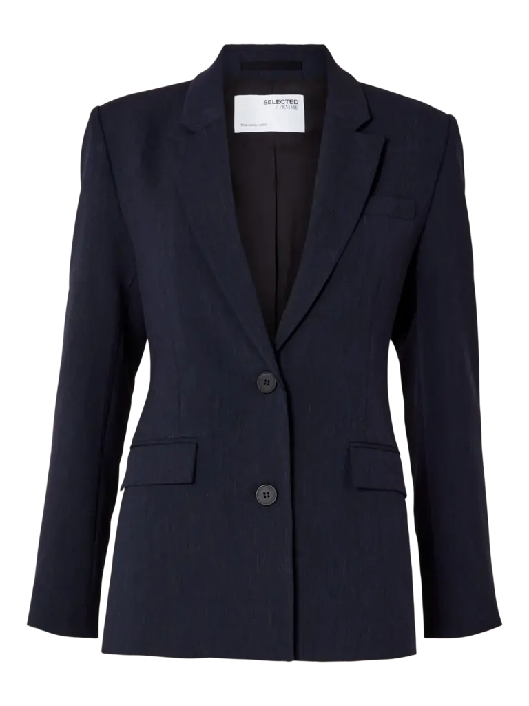 Rita Classic Blazer Dark Sapphire Melange