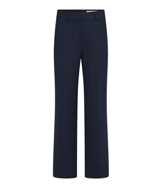 Rita Wide Pants Dark Sapphire Melange