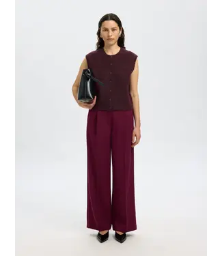 Lulu Button O-neck Knit Fig