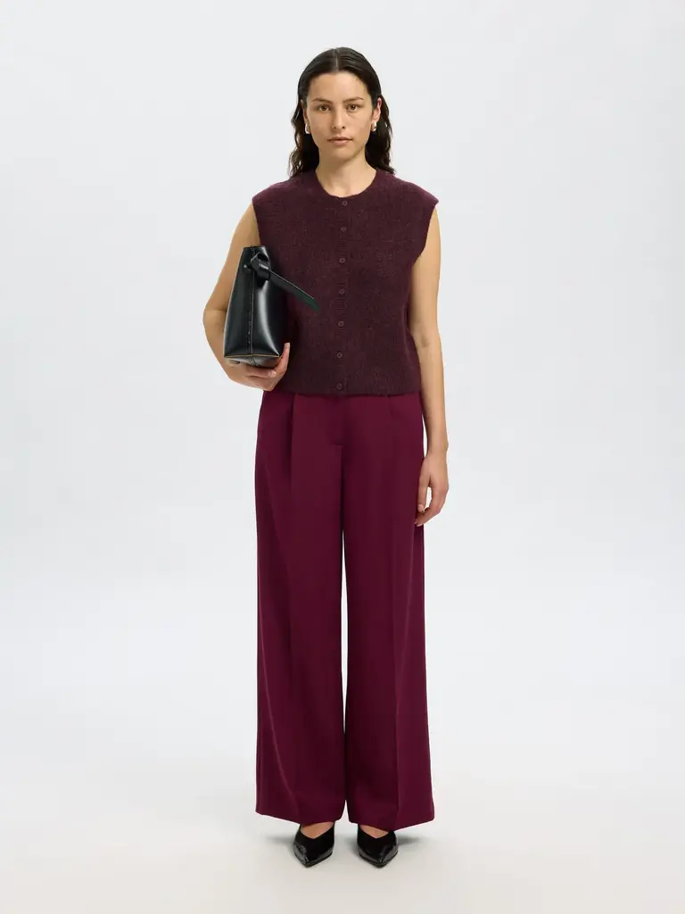 Lulu Button O-neck Knit