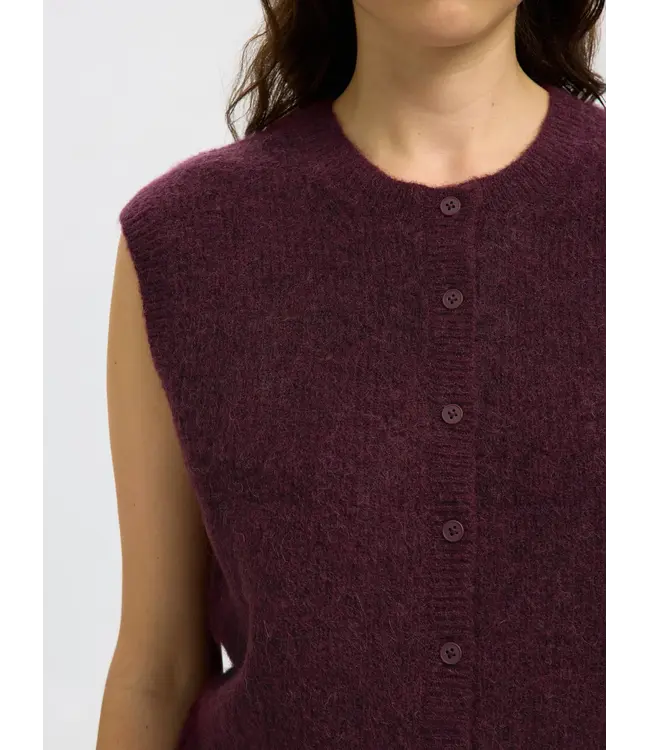 Lulu Button O-neck Knit
