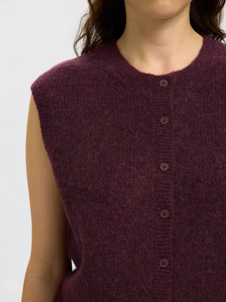 Lulu Button O-neck Knit