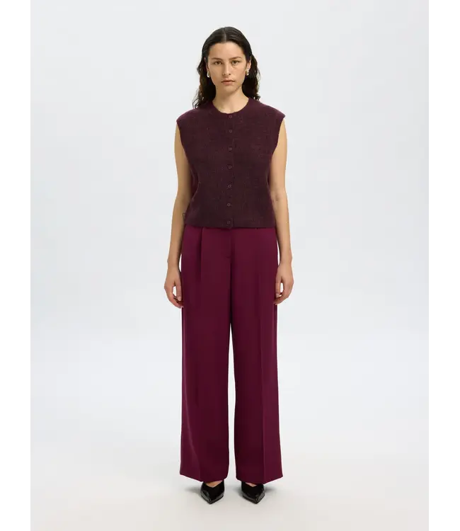 Lulu Button O-neck Knit