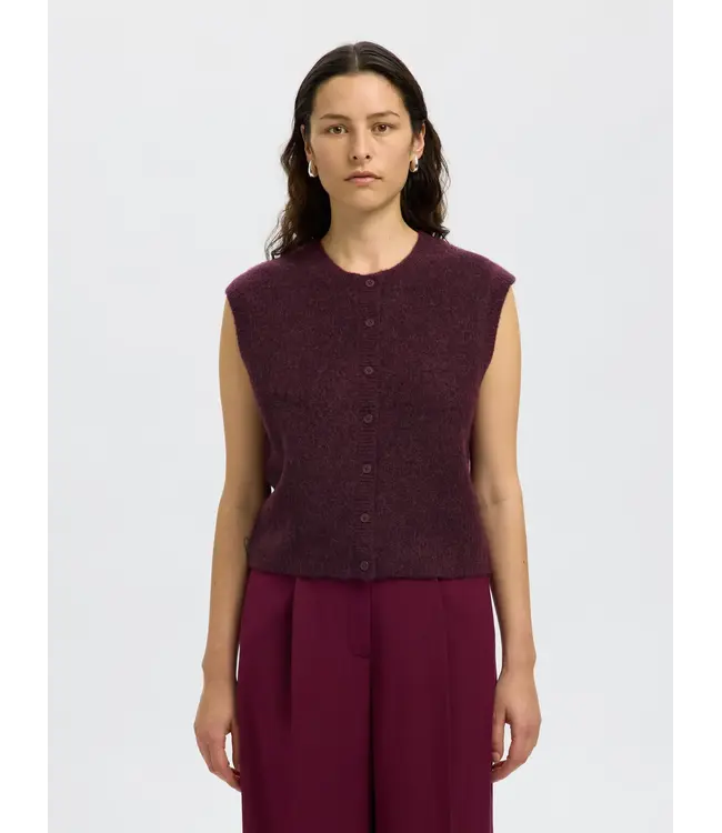 Lulu Button O-neck Knit