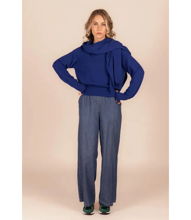 8519 We Trousers Blue