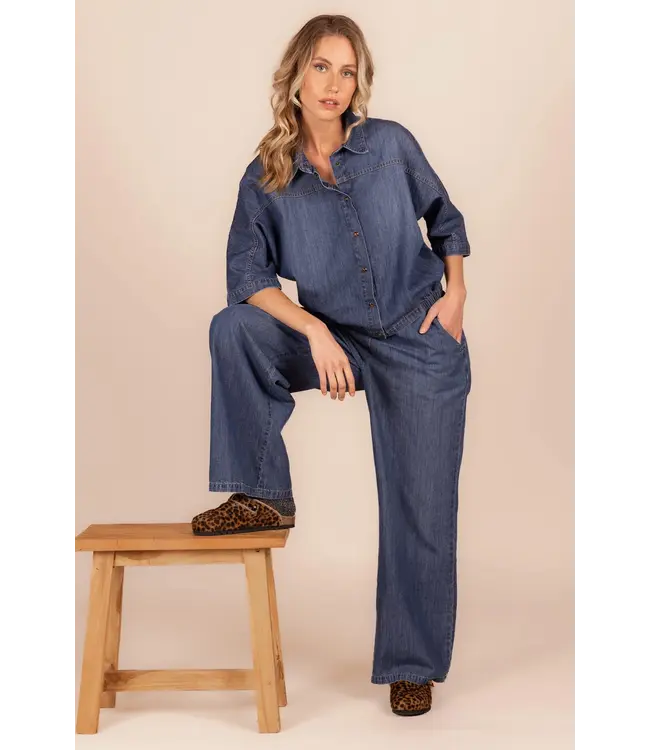 8519 We Trousers Blue