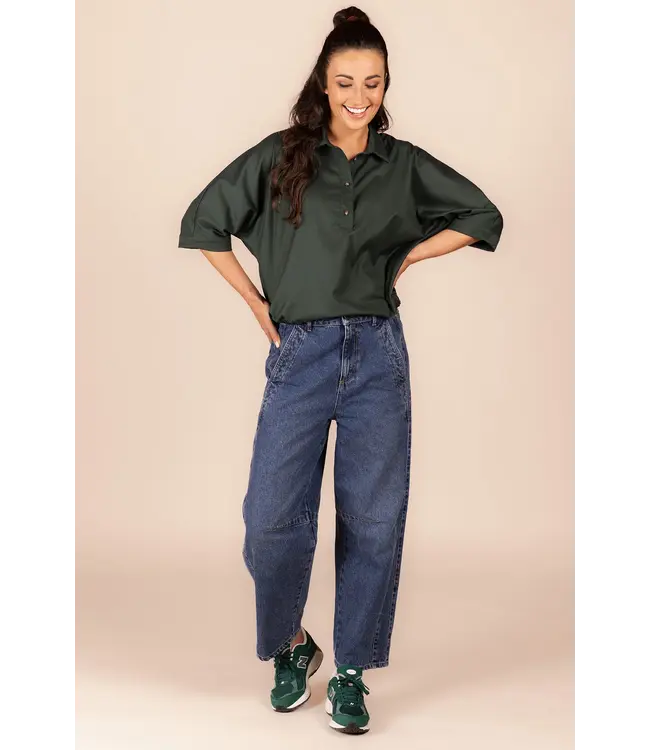 8516 We Trousers Blue