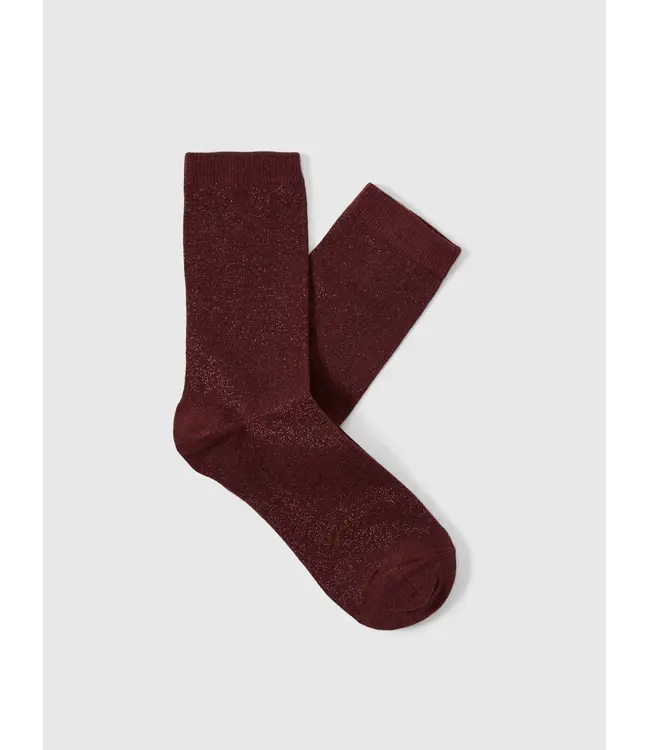 Kim Sock Dark Fig